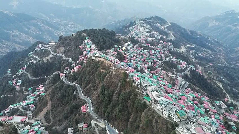 Shimla Aerial View