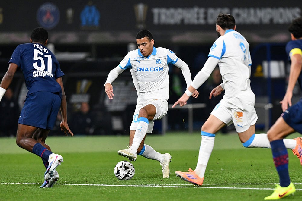 French Super Cup Soccer Match: PSG vs Olympique Marseill