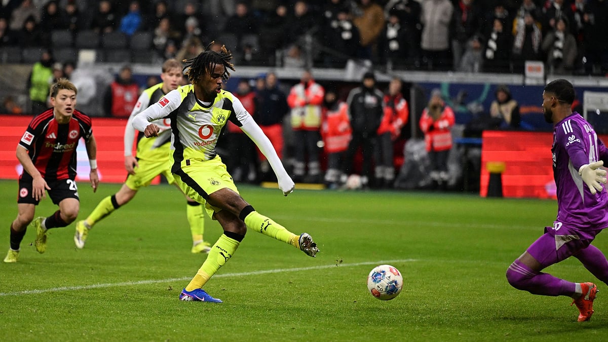 Borussia Dortmund's goalscorer Carney Chukwuemeka