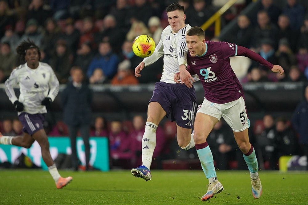 English Premier League 2025-26: Burnley vs Manchester United