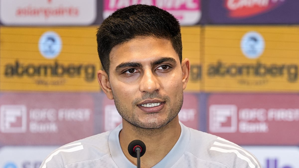 India's captain Shubman Gill during a press conference, ahead of the first ODI against New Zealand in Vadodara. - PTI/Ravi Choudhary