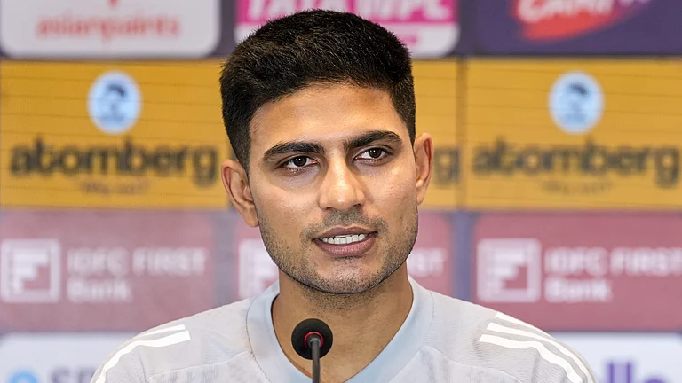 India's captain Shubman Gill during a press conference, ahead of the first ODI against New Zealand in Vadodara. - PTI/Ravi Choudhary