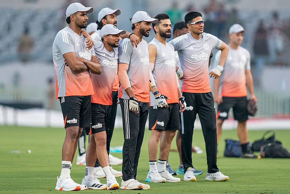 New Zealand vs India 1st ODI Match-Training