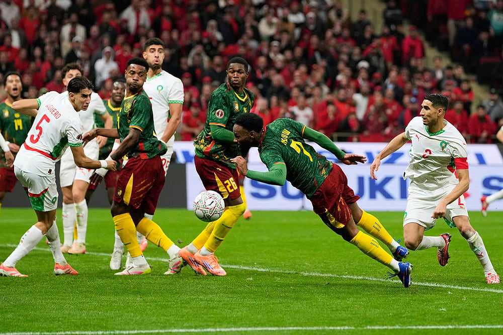 Morocco Africa Cup of Nations Soccer: Cameroon vs Morocco