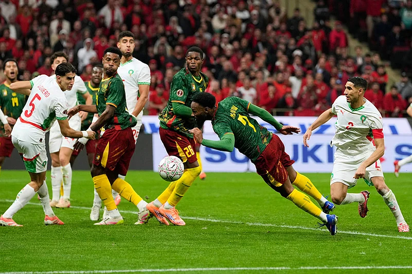 Morocco Africa Cup of Nations Soccer: Cameroon vs Morocco