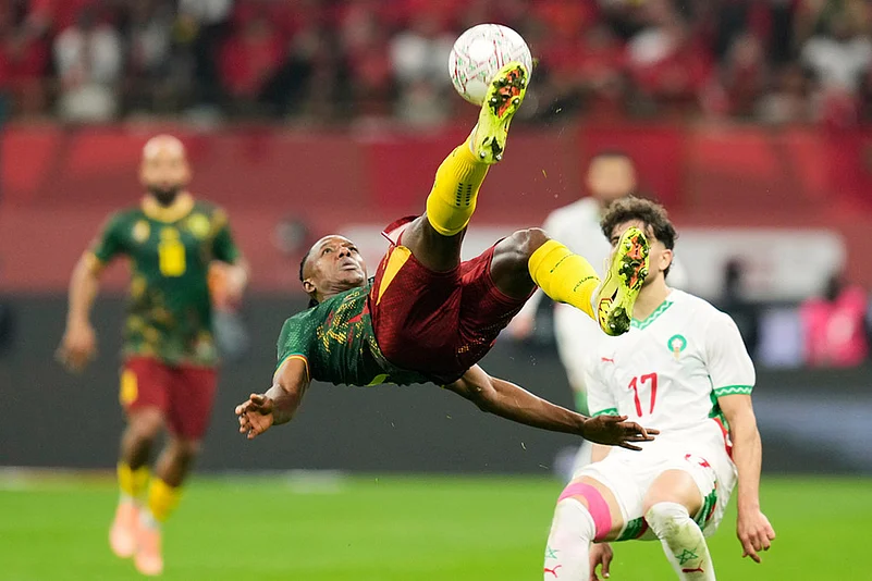 AFCON Soccer: Cameroon vs Morocco