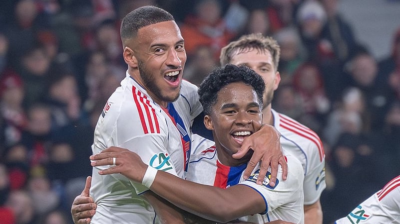 Lille Vs Lyon Highlights, Coupe de France 2025-26