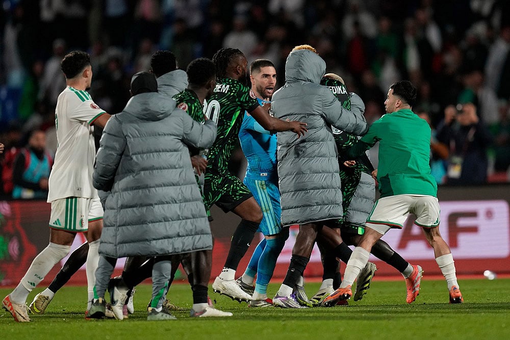 AFCON Soccer: Algeria vs Nigeria