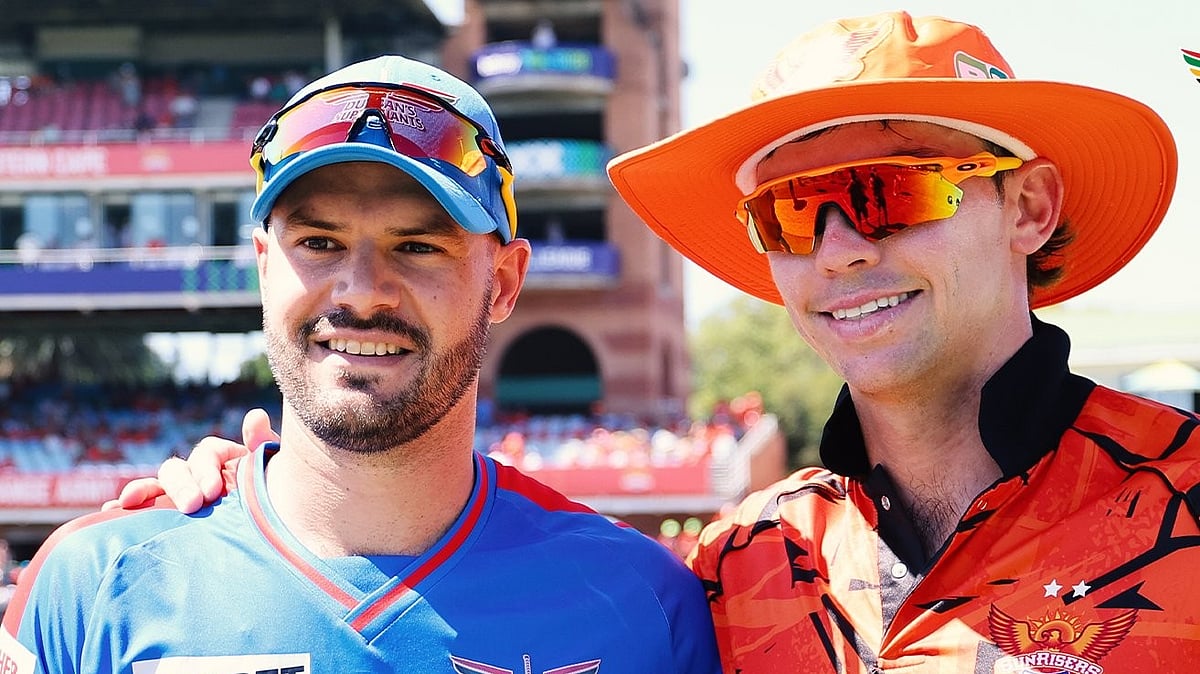 X/@DurbansSG : Sunrisers Eastern Cape Vs Durban Super Giants Live Streaming, SA20 2026: SEC to bat first.