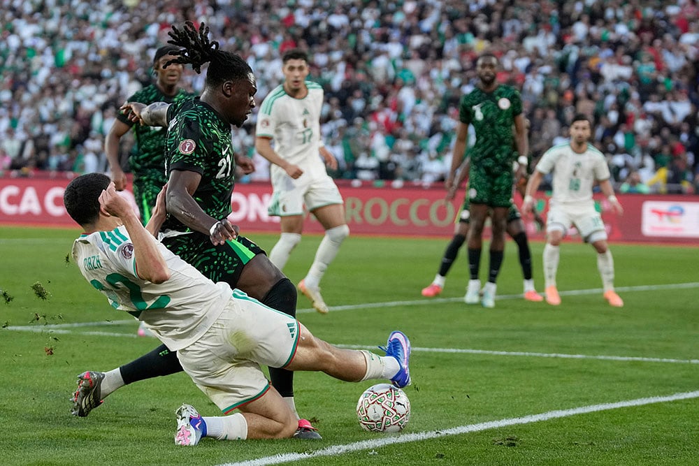 Morocco Africa Cup of Nations Soccer: Algeria vs Nigeria