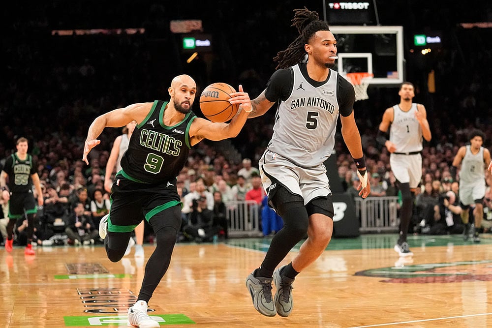NBA: San Antonio Spurs vs Boston Celtics