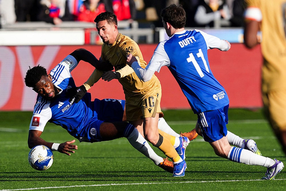 Britain FA Cup Soccer: Macclesfield vs Crystal Palace