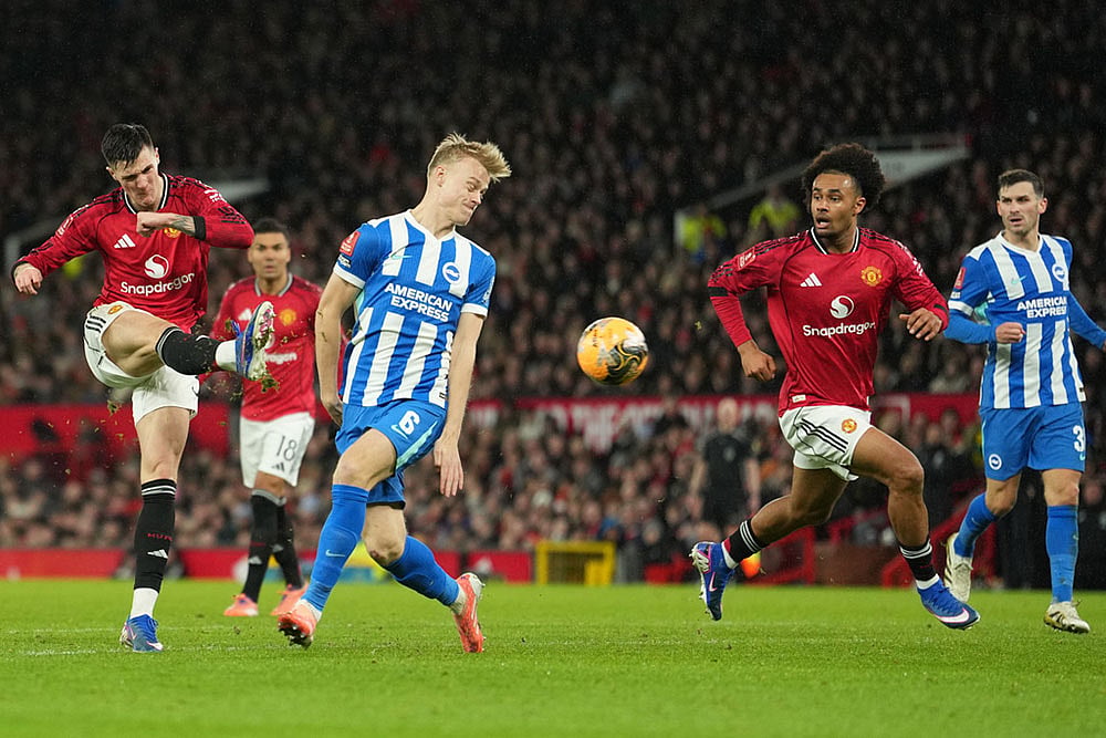 FA Cup Soccer: Brighton vs Manchester United