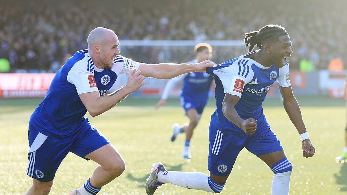 Macclesfield stunned Palace in the FA Cup