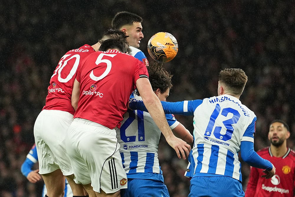 FA Cup Soccer: Manchester United vs Brighton