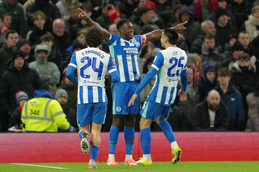 Britain FA Cup Soccer: Manchester United vs Brighton