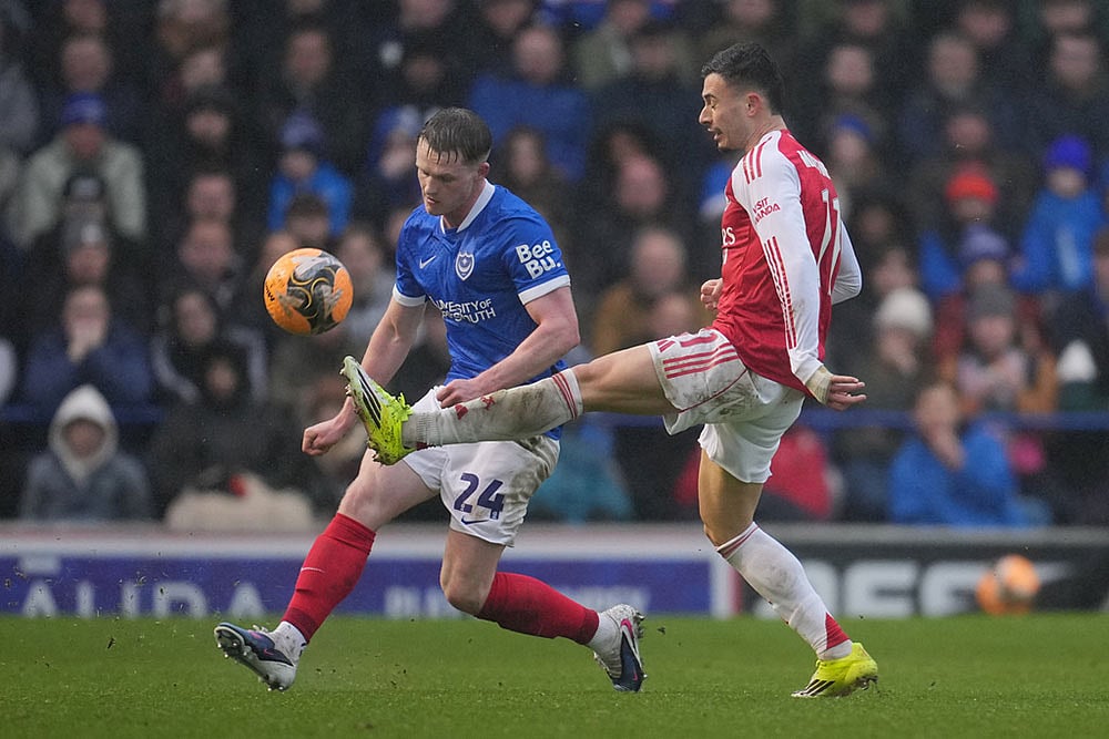 FA Cup Soccer: Portsmouth vs Arsenal