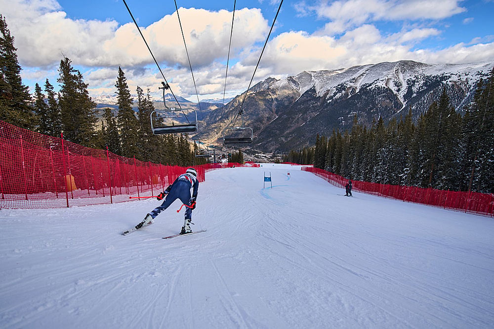 Skier Allison Mollin 