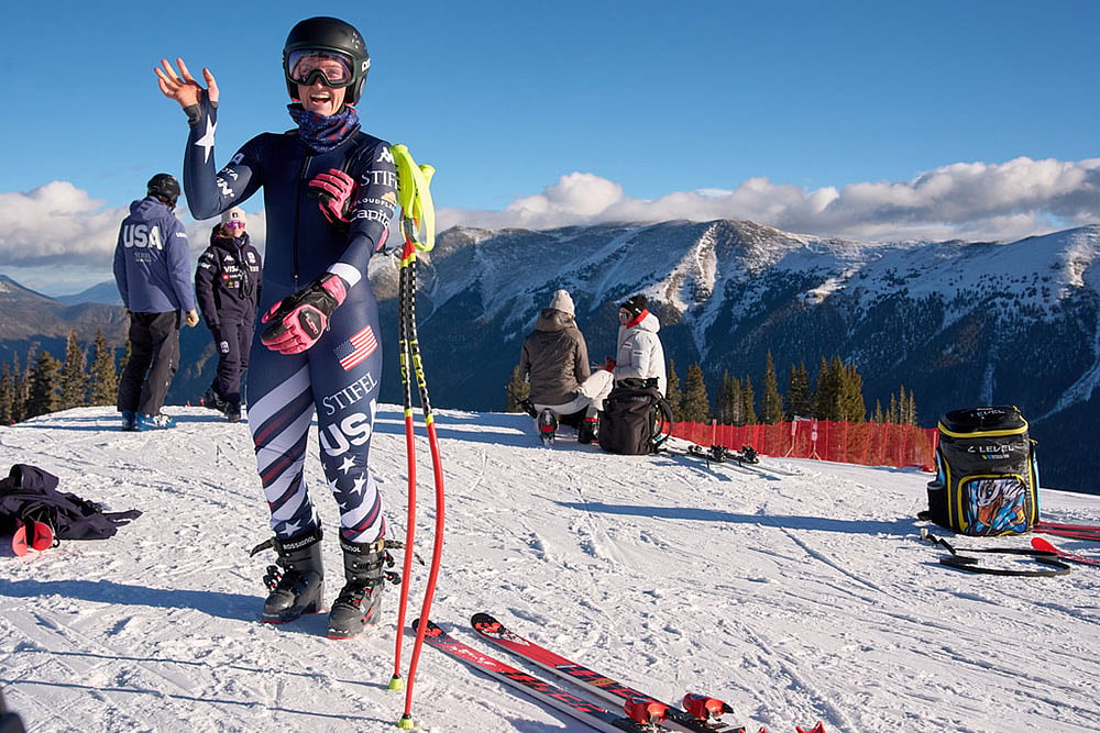 US women’s ski team Mary Bocock