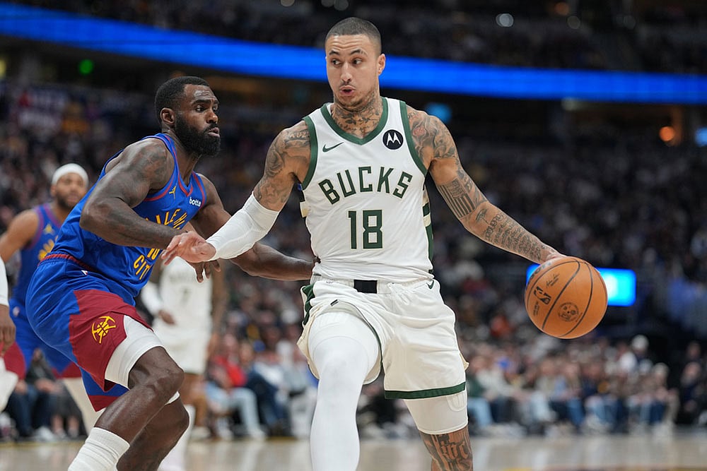 NBA Basketball Game: Denver Nuggets vs Milwaukee Bucks
