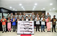 Chhattisgarh Peace Talks: The Inside Story Of Madvi Hidma’s Death And The Future Of The Remaining Adivasi Cadres IMAGO / ANI News : Maharashtra DGP Rashmi Shukla and others during the surrender of eleven hardcore senior Naxal cadres, in Gadchiroli.