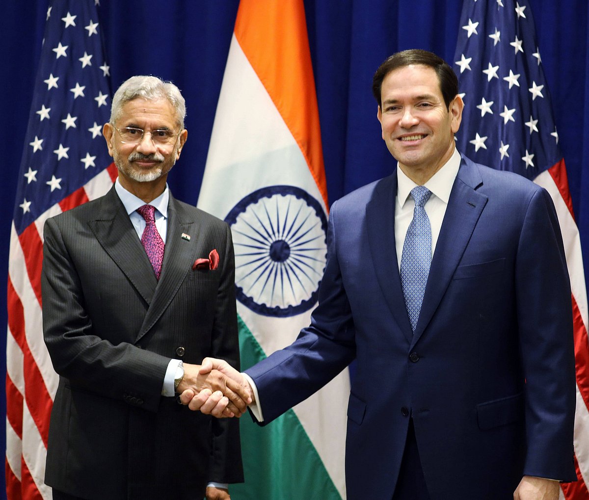  IMAGO / ANI News
 : Union Minister of External Affairs S Jaishankar meets US Secretary of State Marco Rubio New York, Sep 22 ,2025