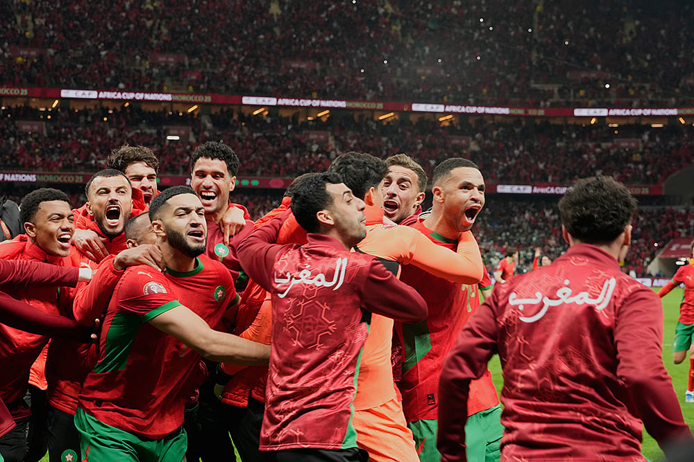 Nigeria vs Morocco Africa Cup of Nations semifinal soccer-