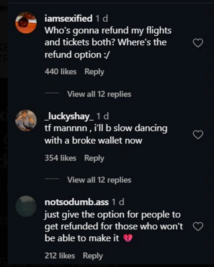 Fans reacts