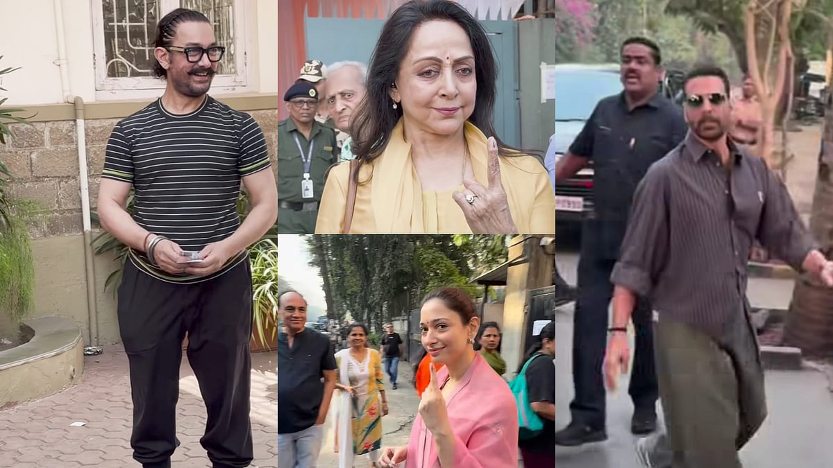 Viral Bhayani : BMC Polls 2026: Celebs arrive to cast votes
