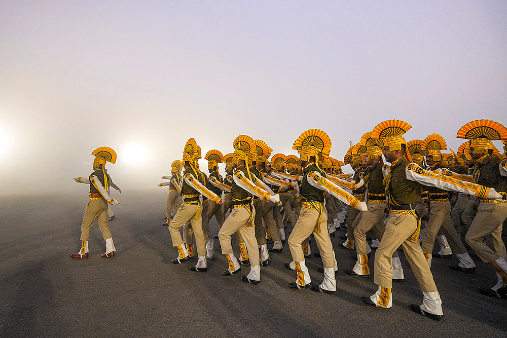 R-Day rehearsals in Delhi