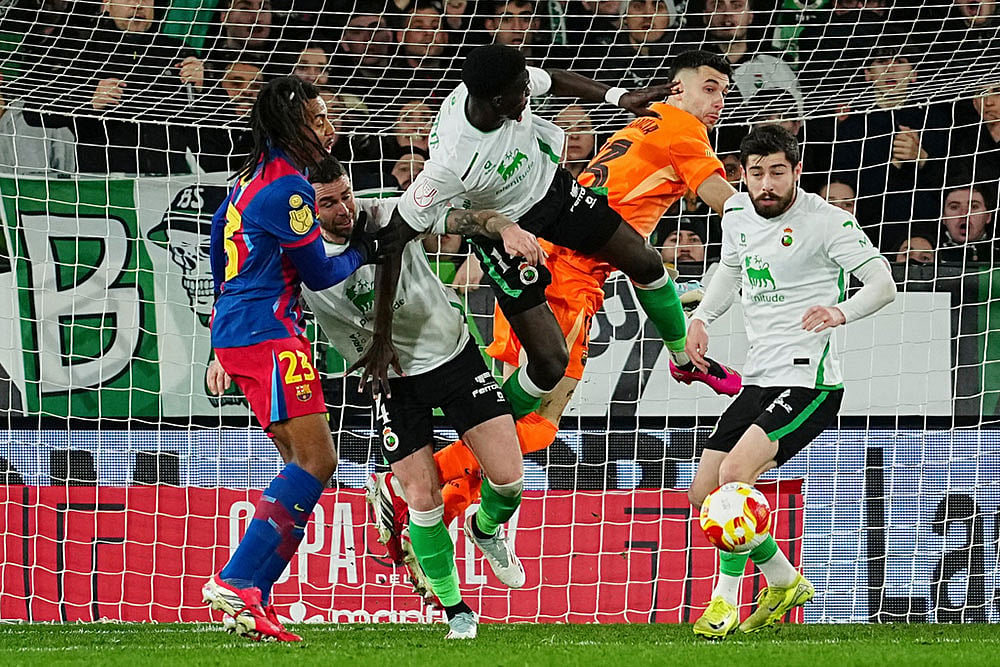 Racing Santander vs Barcelona Copa del Rey