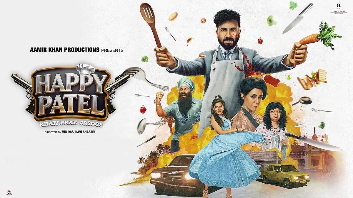 Aamir Khan Productions (AA Films) : Poster of ‘Happy Patel : Khatarnak Jasoos’ (2026)