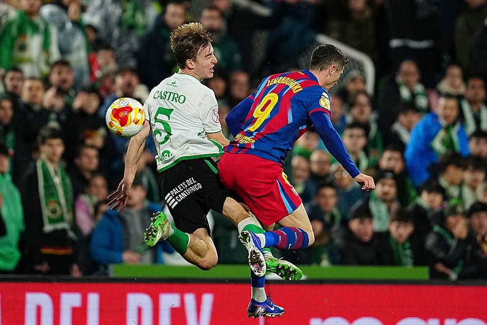 Copa del Rey: Racing Santander vs Barcelona