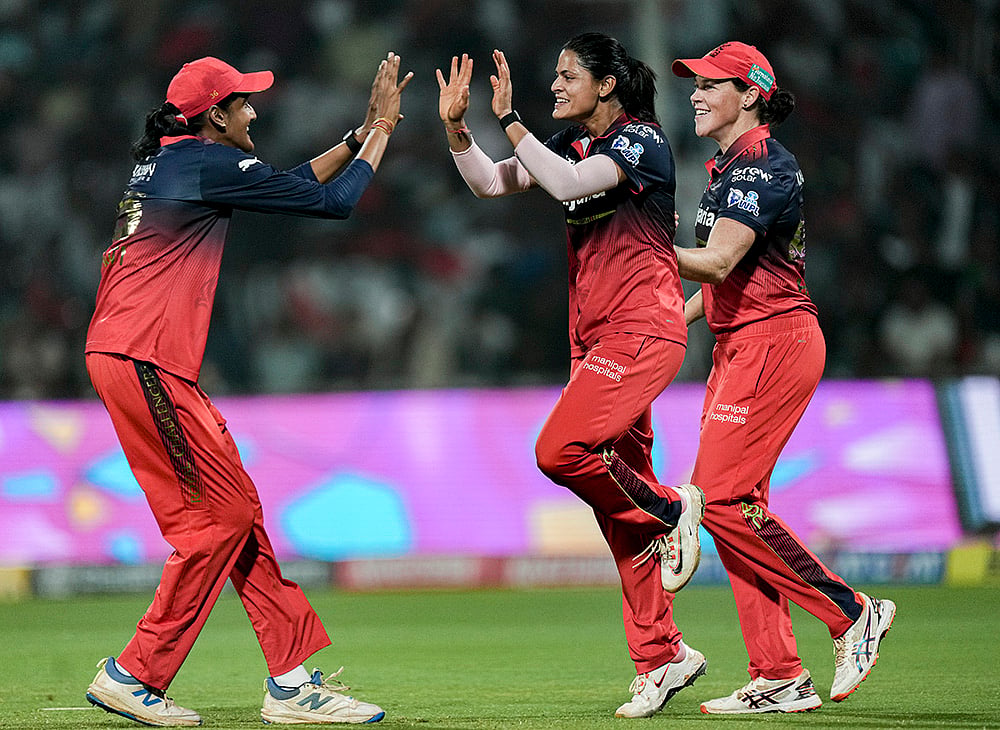RCB vs GG WPL 2026-Bengalurus Radha Yadav