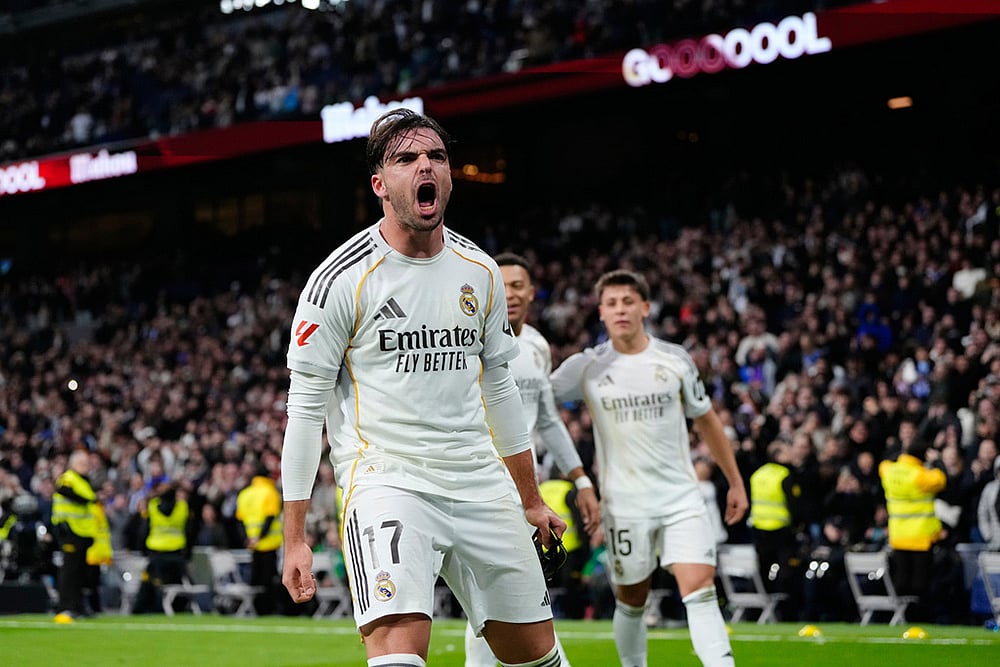 Real Madrid vs Levante Spanish Soccer La liga match-Raul Asencio