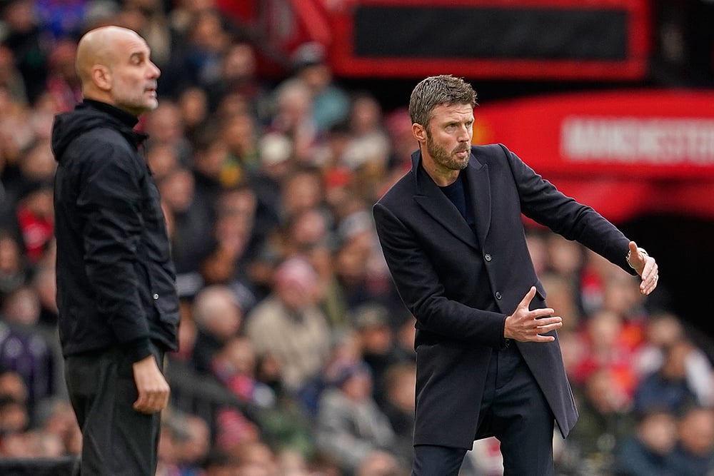 United Vs City Manchester Derby Premier League 2025-26-Pep Guardiola