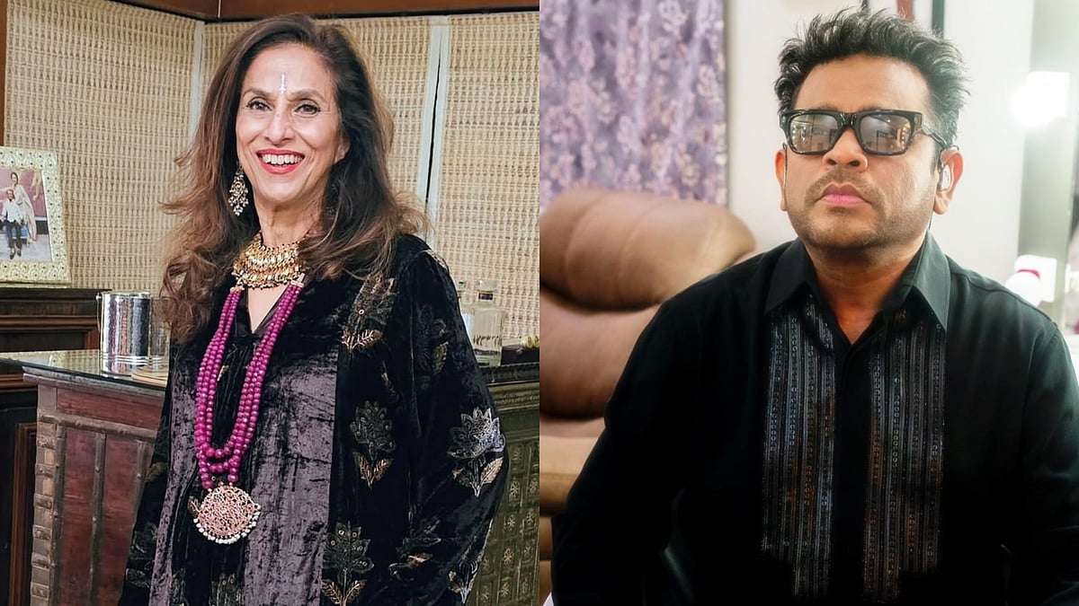Shobhaa De on AR Rahman's remark on Bollywood - Instagram/Shobhaa De, AR Rahman