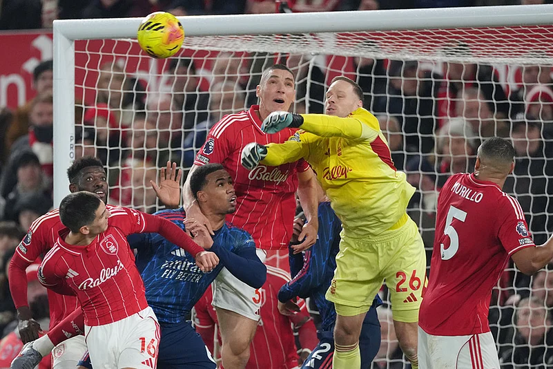 English Premier League: Arsenal vs Nottingham Forest