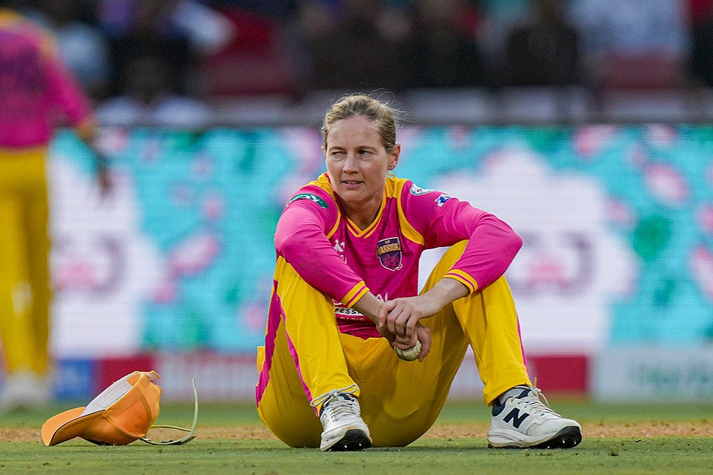 UP Warriorzs Meg Lanning during the Womens Premier League