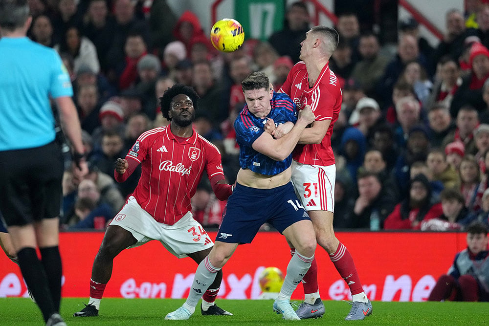 English Premier League 2025-26: Arsenal vs Nottingham Forest