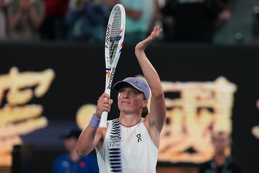Iga Swiatek Vs Yue Yuan Australian Open tennis championship-2