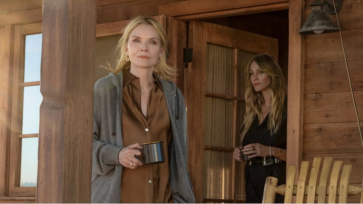 Instagram  : Michelle Pfeiffer alongside Beau Garrett in The Madison 