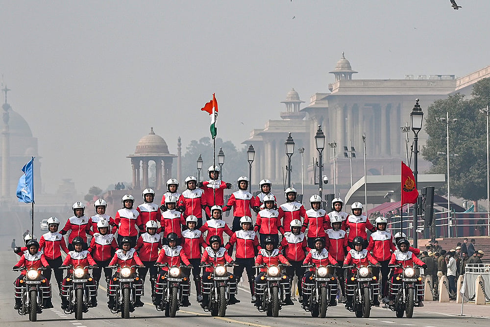 Rehersals for Republic Day 2026