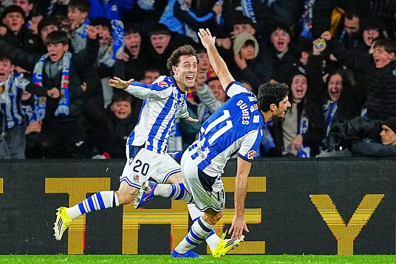 Spain Soccer La Liga: FC Barcelona vs Real Sociedad