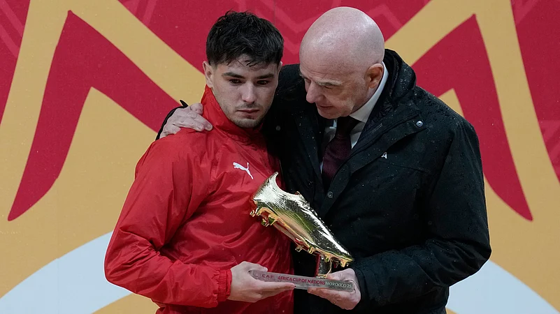 AFCON 2025 Morocco vs Senegal Africa Cup of Nations final walk-off Gianni Infantino Pape Thiaw