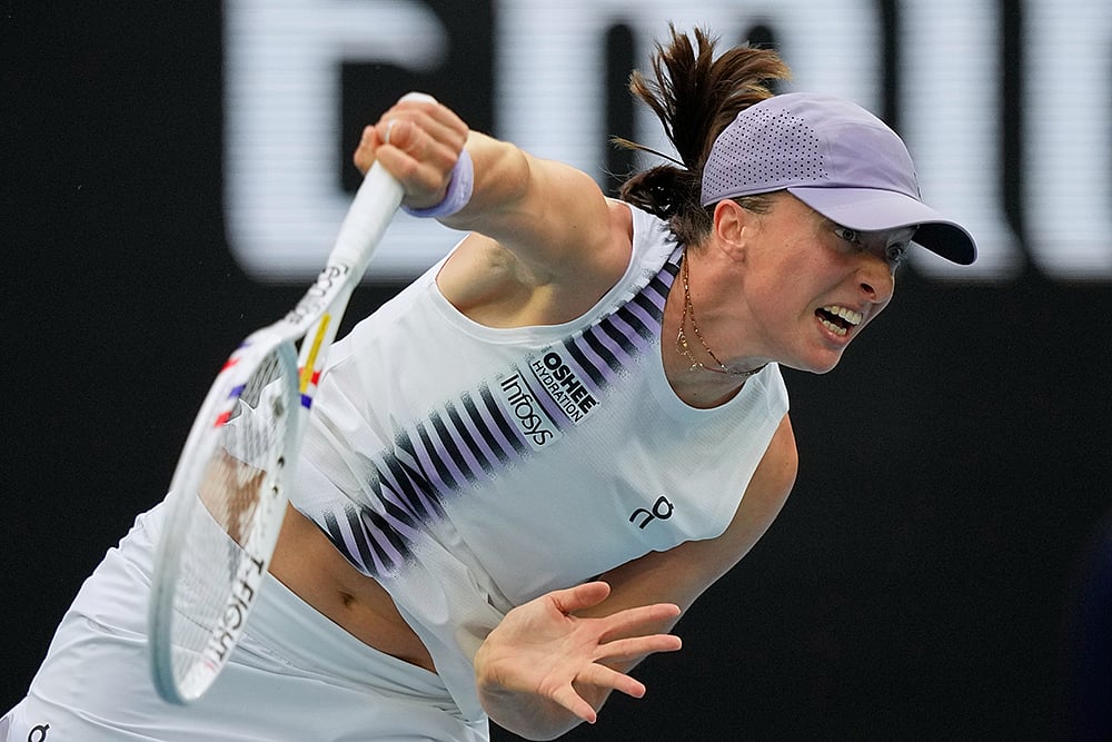 Iga Swiatek Vs Yue Yuan Australian Open tennis championship-8