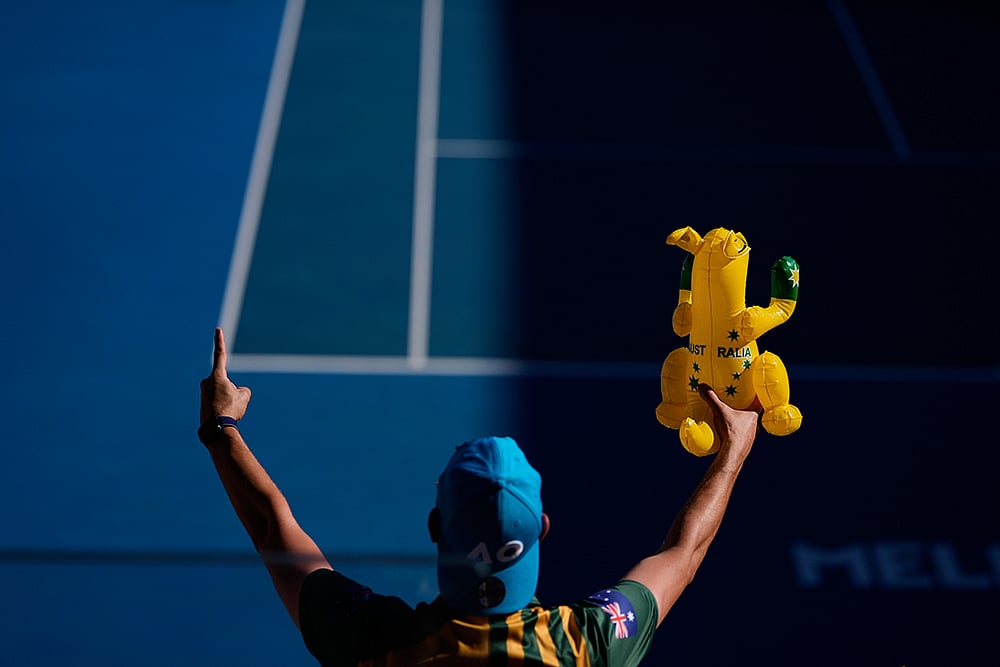 Gael Monfils Vs Dane Sweeny Australian Open tennis-6