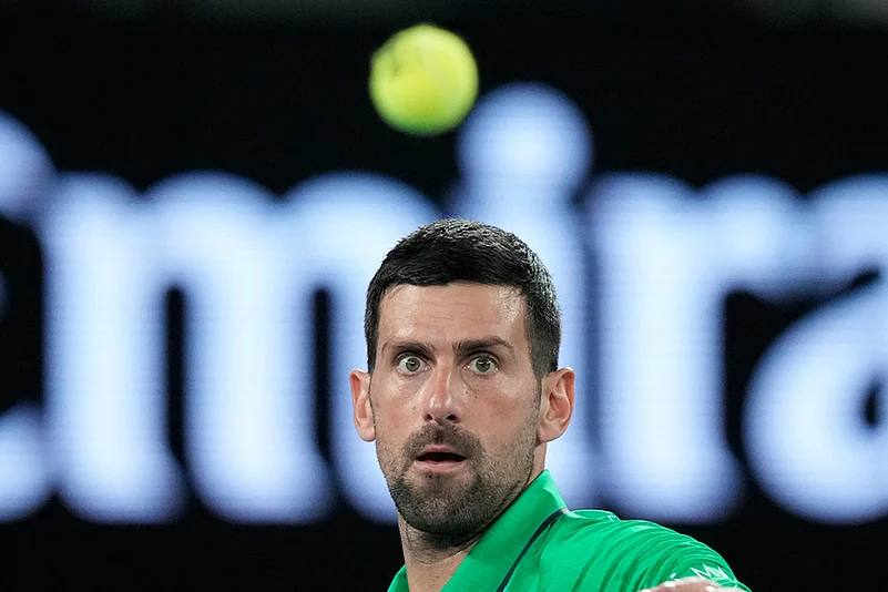 Novak Djokovic vs Pedro Martinez Australian open Tennis-8