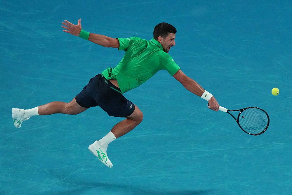 Novak Djokovic vs Pedro Martinez Australian open Tennis-5