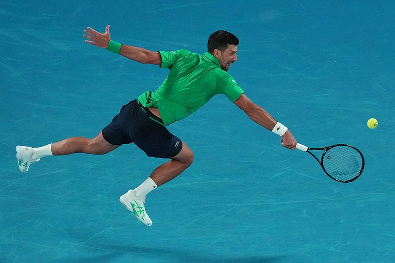 Novak Djokovic vs Pedro Martinez Australian open Tennis-5